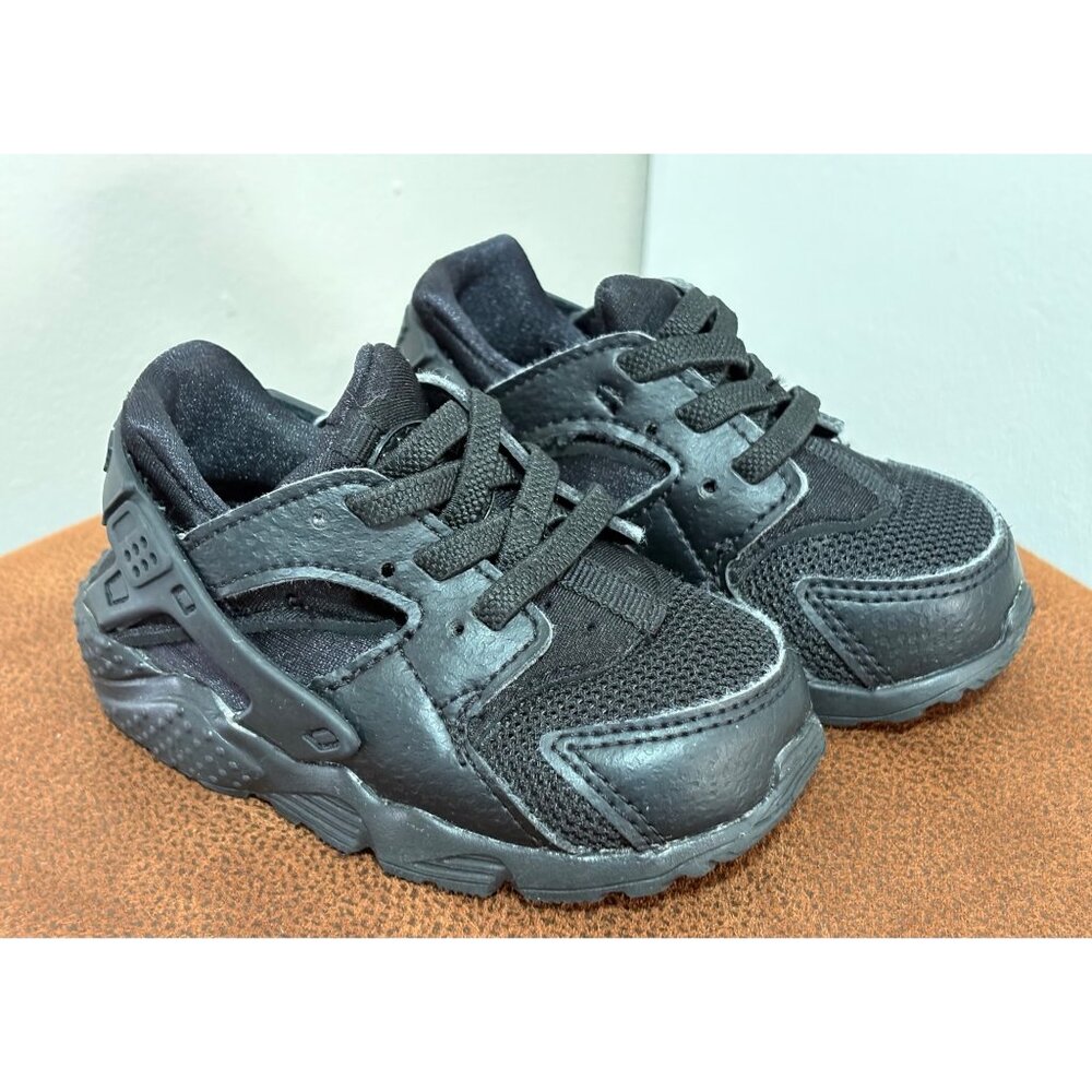 Nike Huarache Run Black 704950-016 Kids Toddler Size 5C